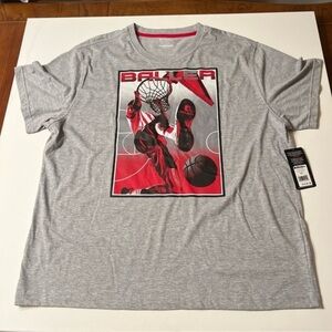 NWT And1 Legendary Logo T-Shirt Mens Size 3XL Short Sleeve Basketball (Y)